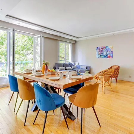 Bm-appartement Chic Avec Terrasse - Champs-elysees Lägenhet