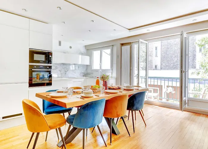 아파트 Bm-appartement Chic Avec Terrasse - Champs-elysees *